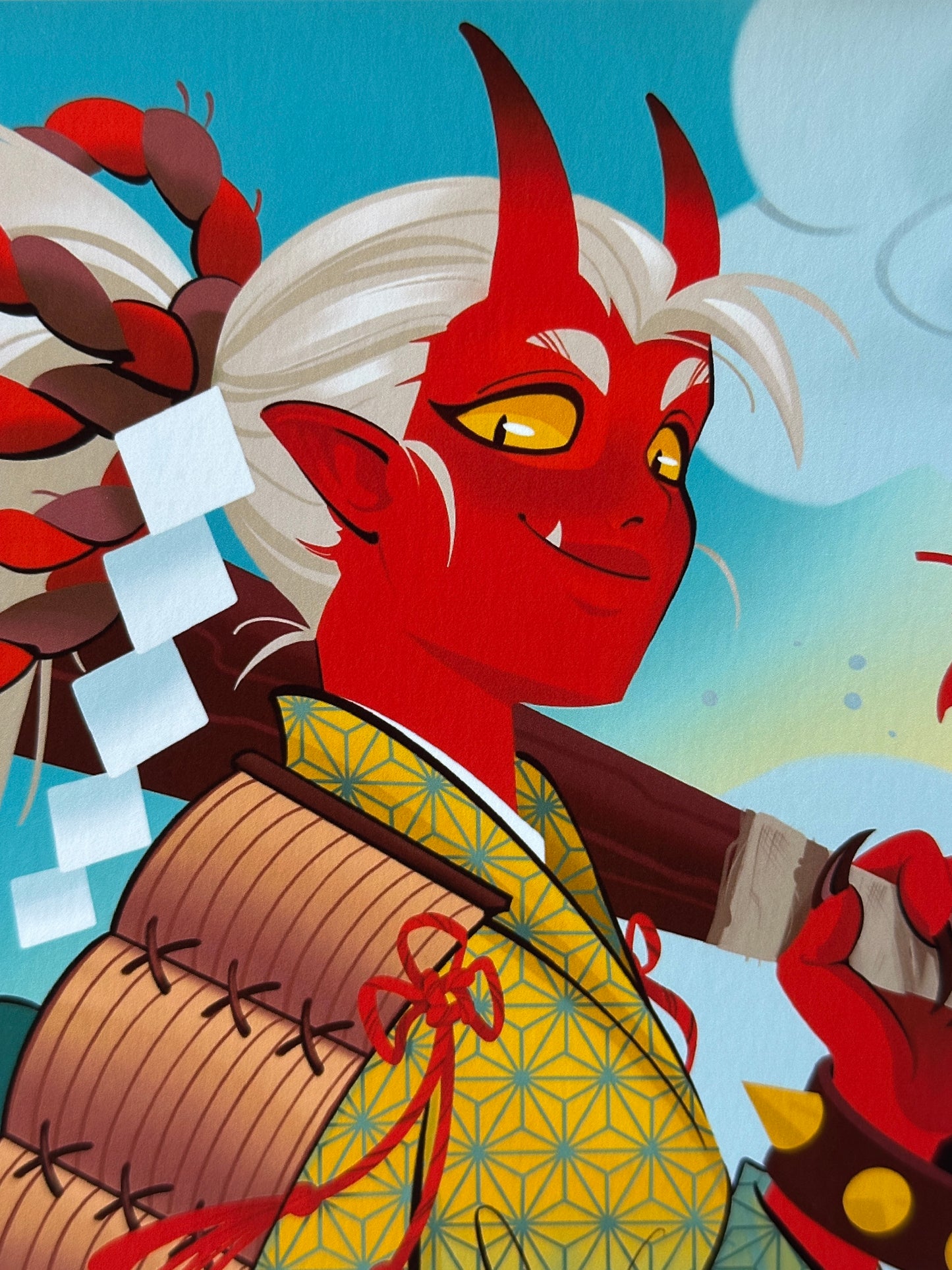 "Autumn Oni" Print by Mandi Johnson