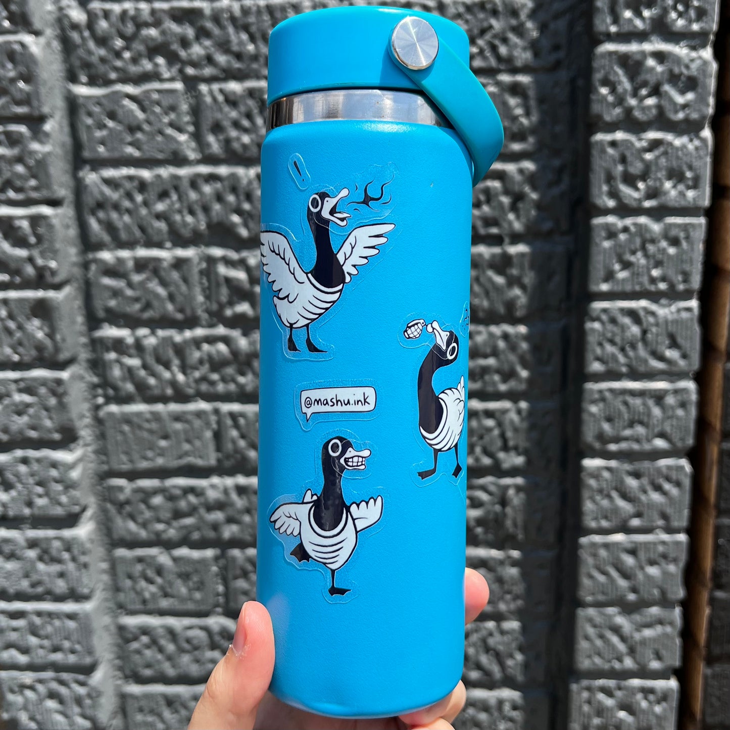 Build-A-Goose Sticker Sheet by Matt Corbin