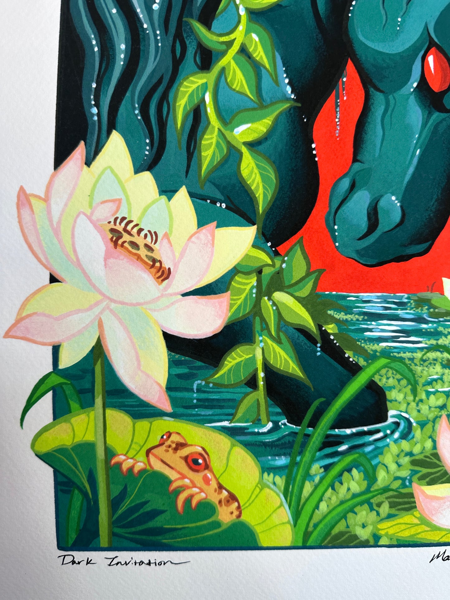 "Dark Invitation" Print by Mandi Johnson