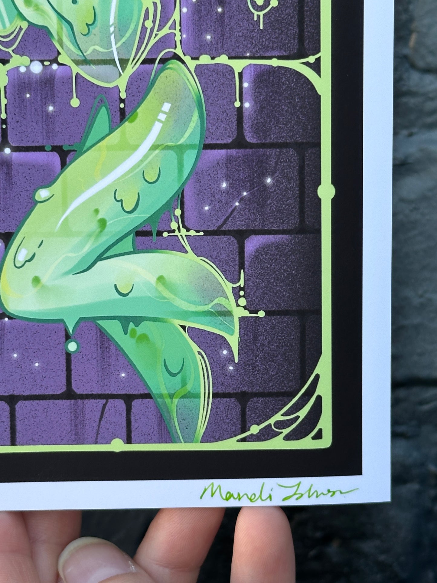 Goo Girl Mini-Print by Mandi Johnson