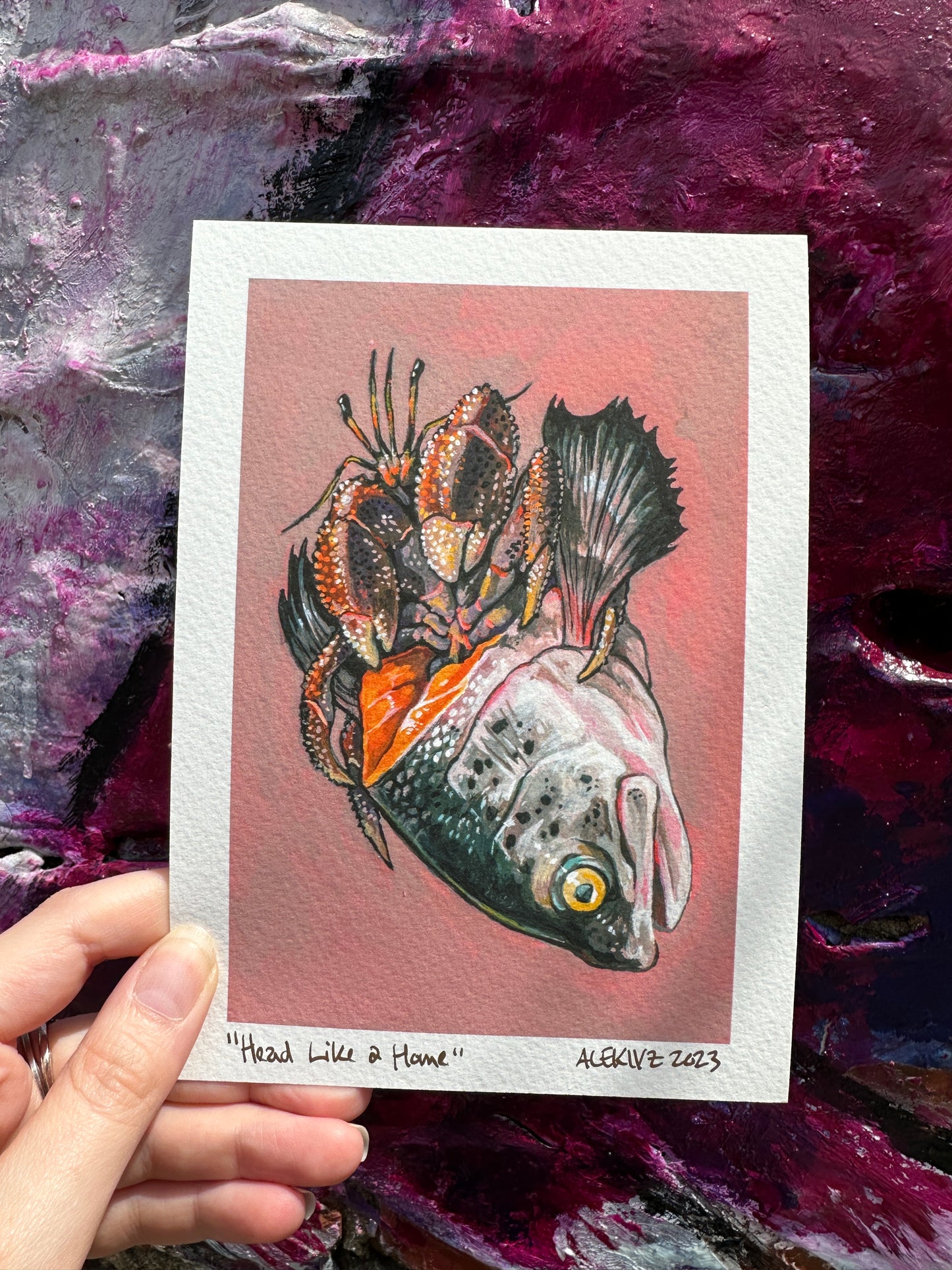 "Head like a Home" Print by Kingsley Van Zandt