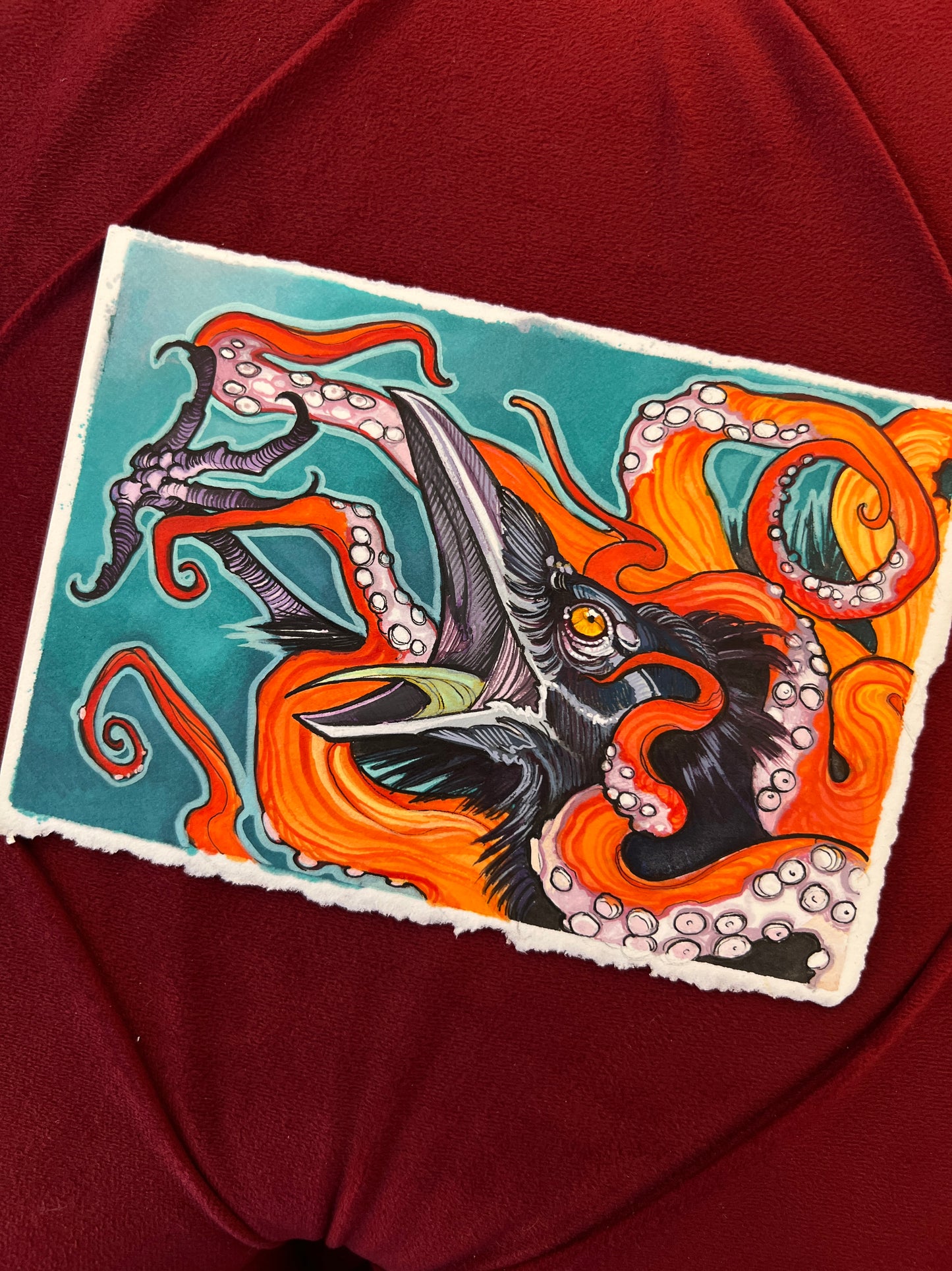 Assorted Small Crow Originals: Set 2 by Teresa Sharpe