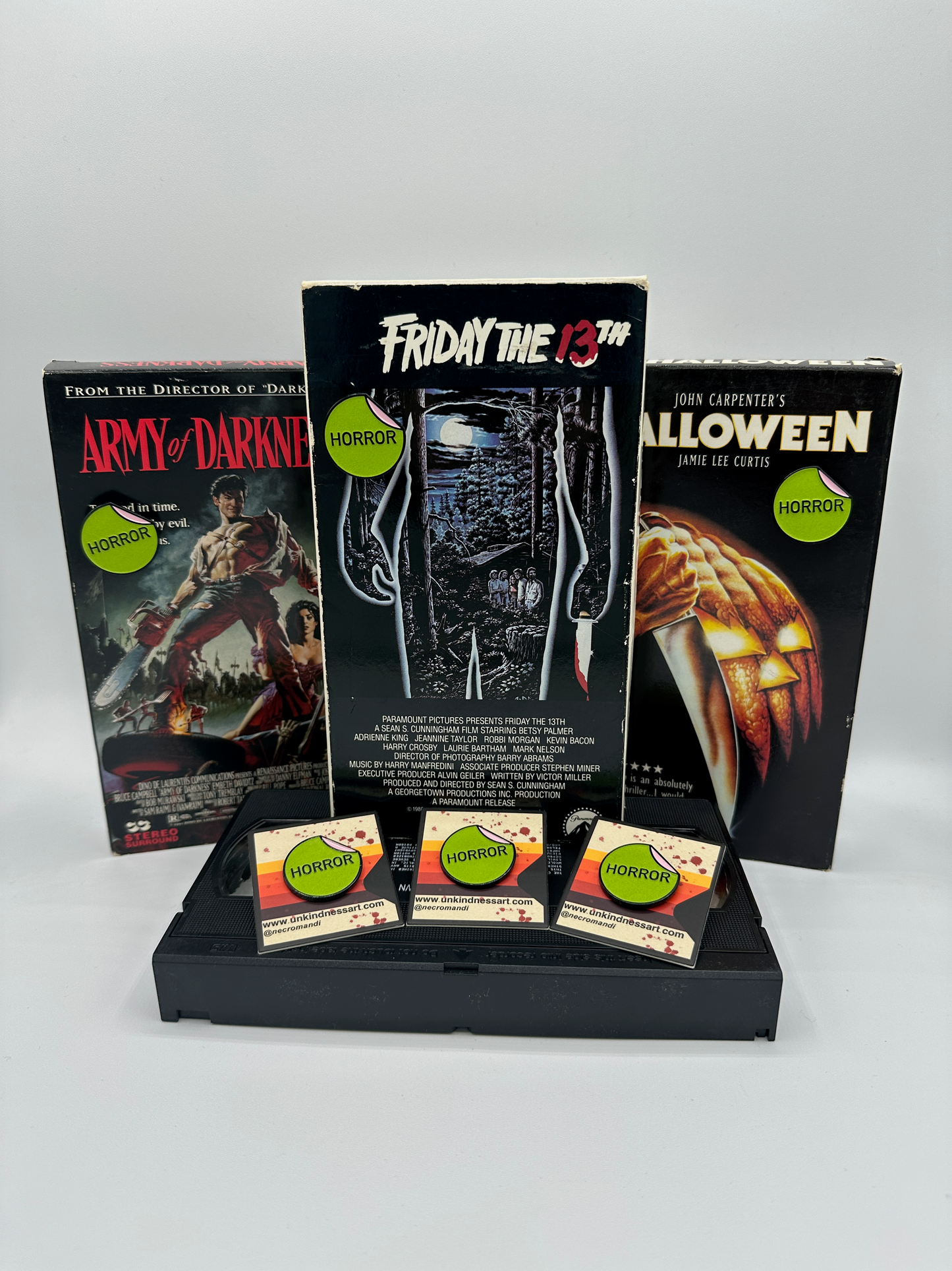 Horror VHS Pin by Mandi Johnson