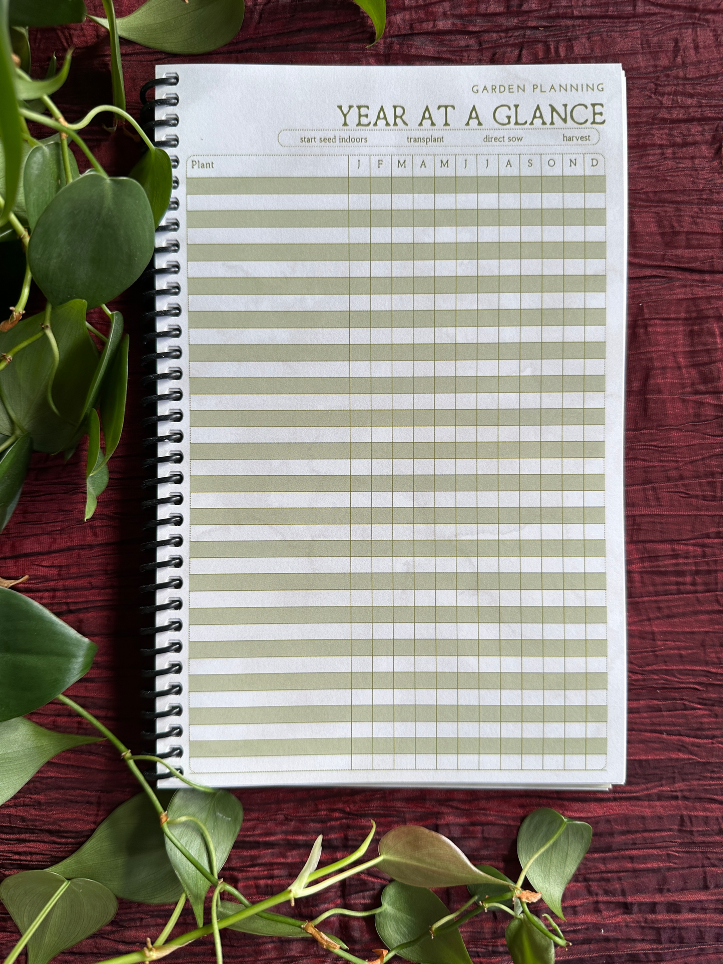 "Good Morning, Garden" Planner 2025 by Faith Anne Butler (- v i t r i o l - )