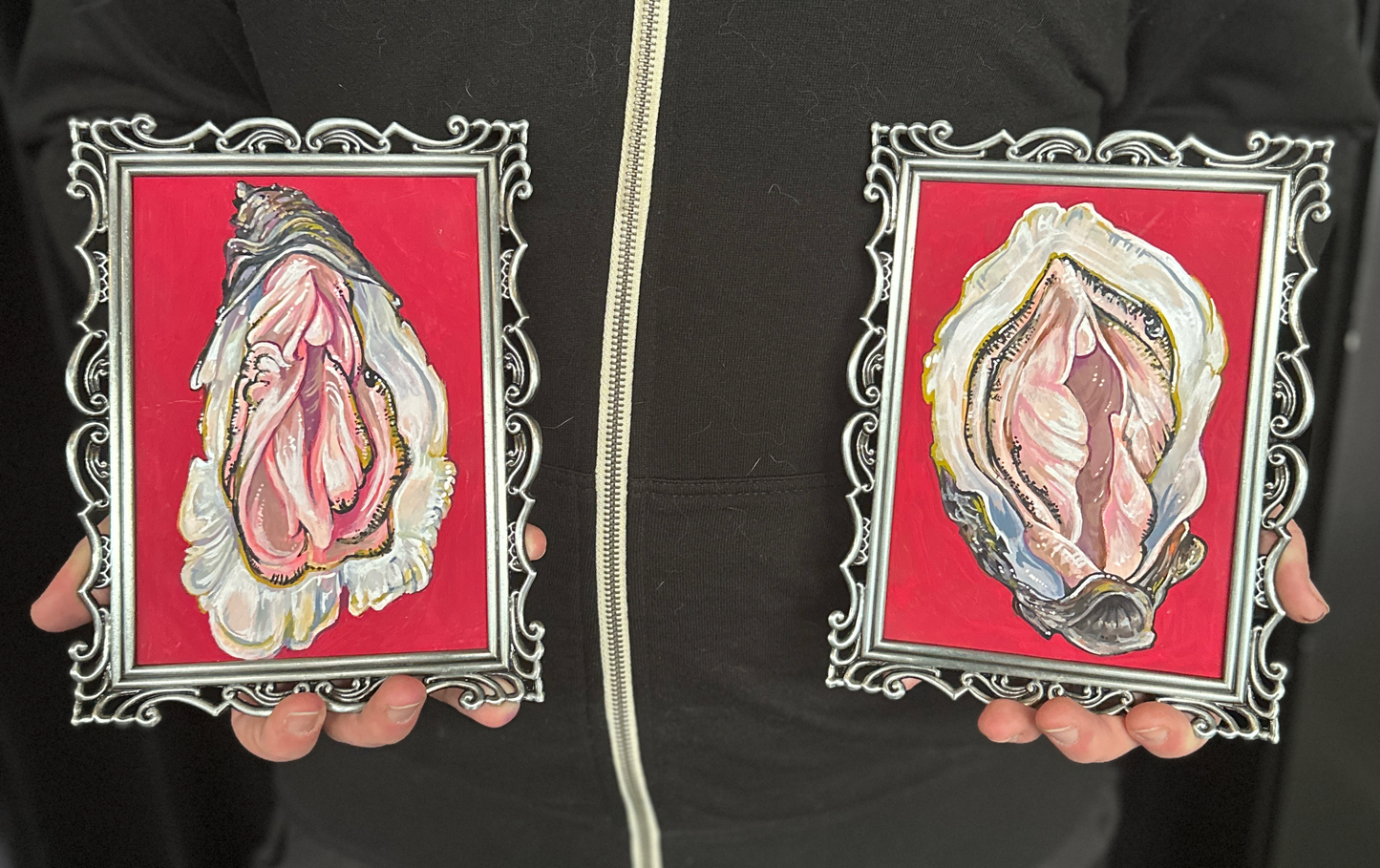Oyster Original Paintings by Kingsley Van Zandt