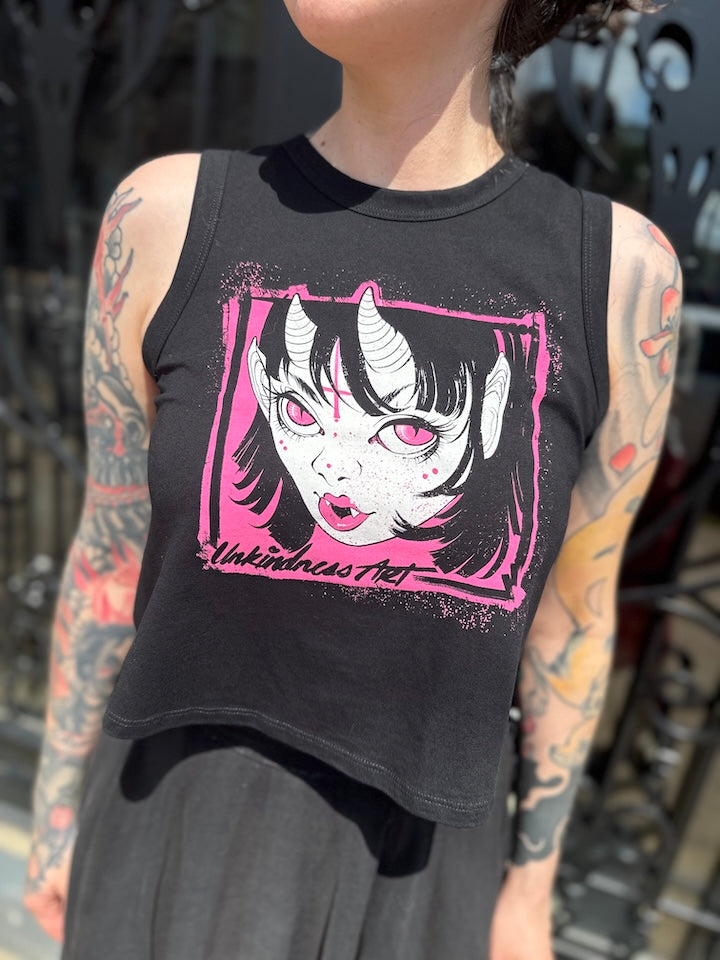 "Where my Demons At?" Muscle Tank by Teresa Sharpe