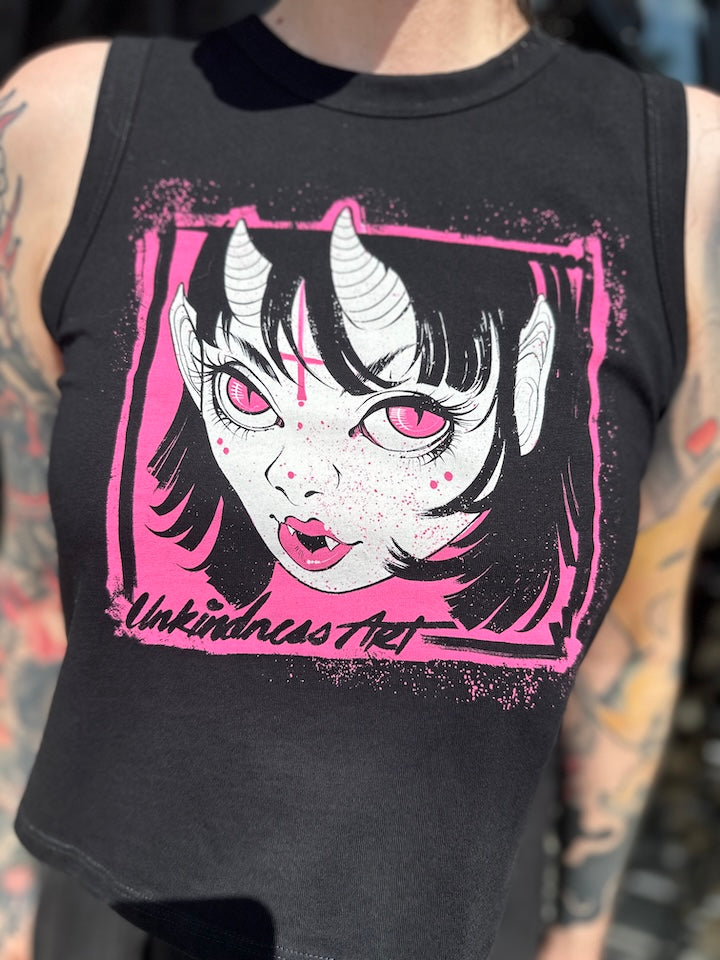 "Where my Demons At?" Muscle Tank by Teresa Sharpe