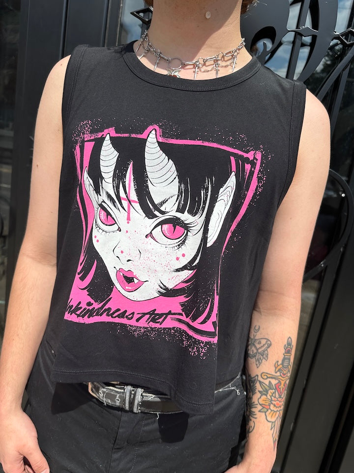 "Where my Demons At?" Muscle Tank by Teresa Sharpe