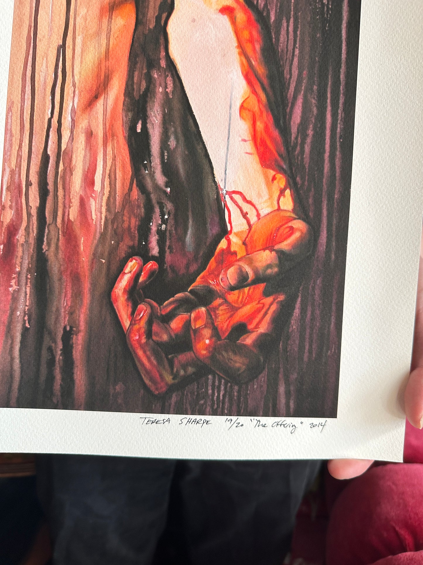 "The Offering" Print by Teresa Sharpe