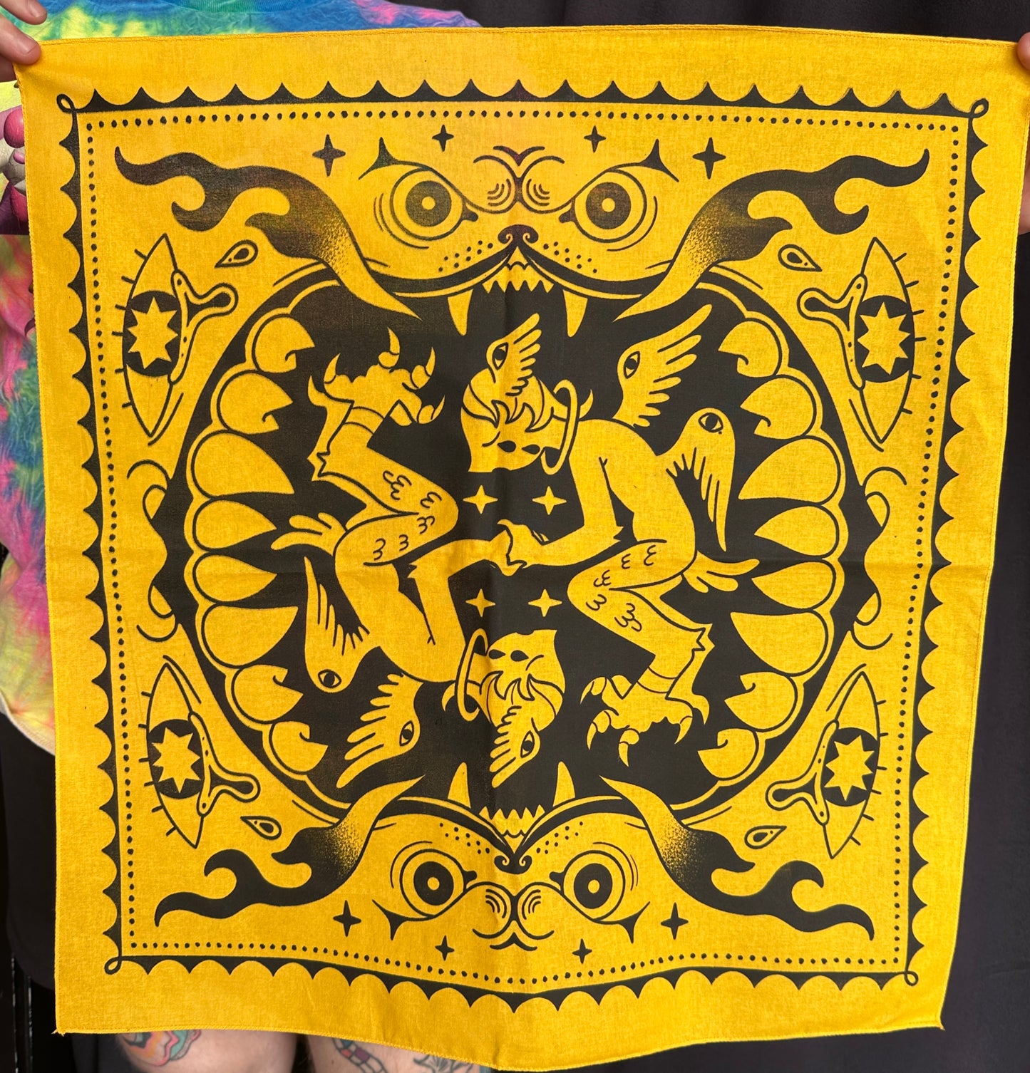 Hellmouth Bandana by Frankee Graves