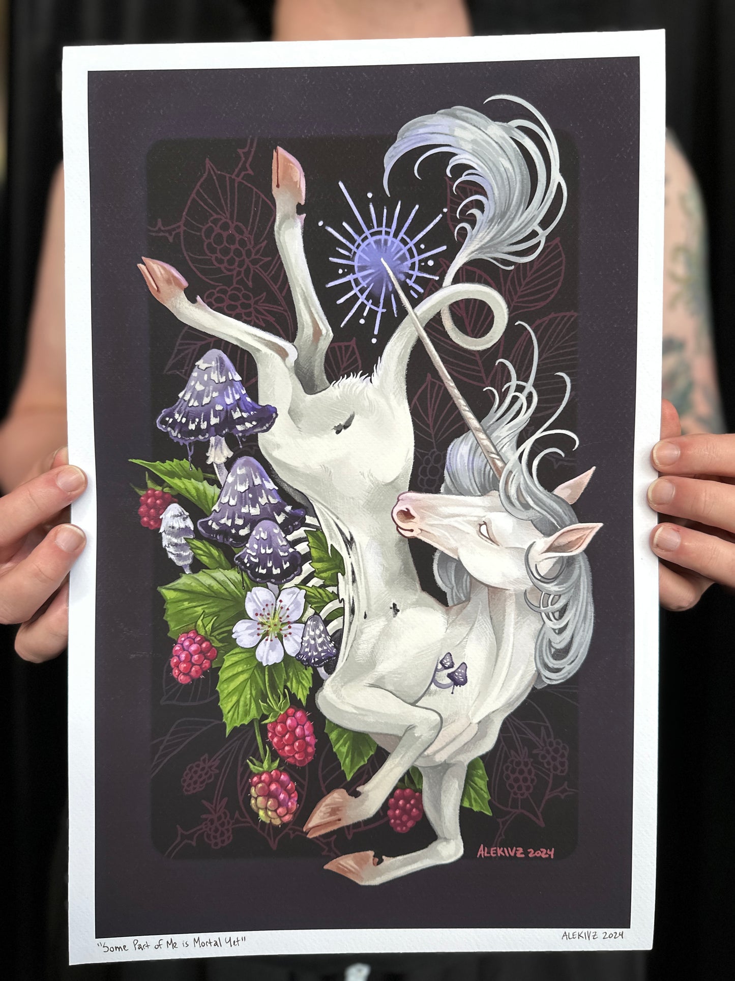 "Some Part of Me Is Mortal Yet" Print by Kingsley Van Zandt
