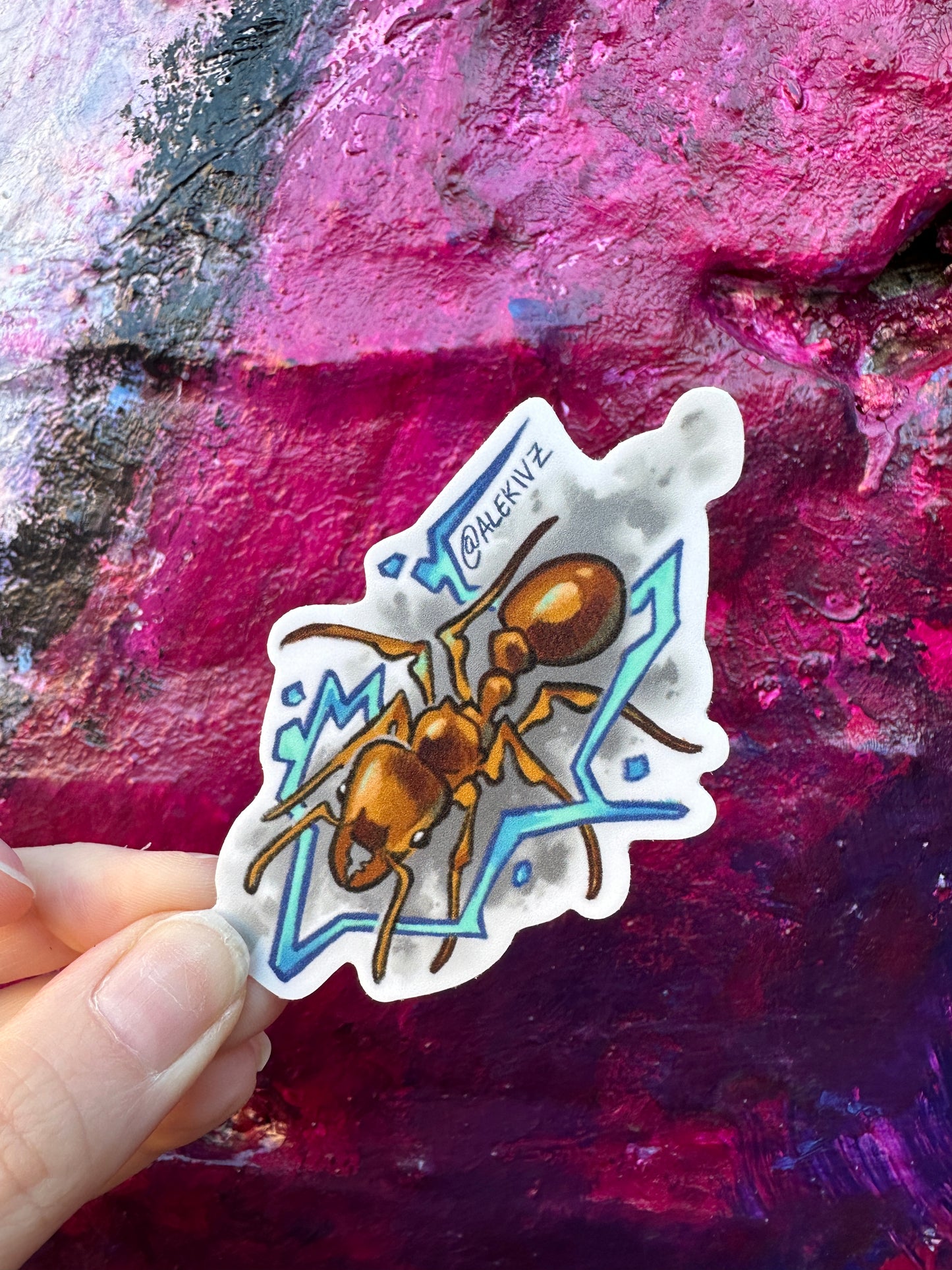 Spicy Insect Sticker Set by Kingsley Van Zandt