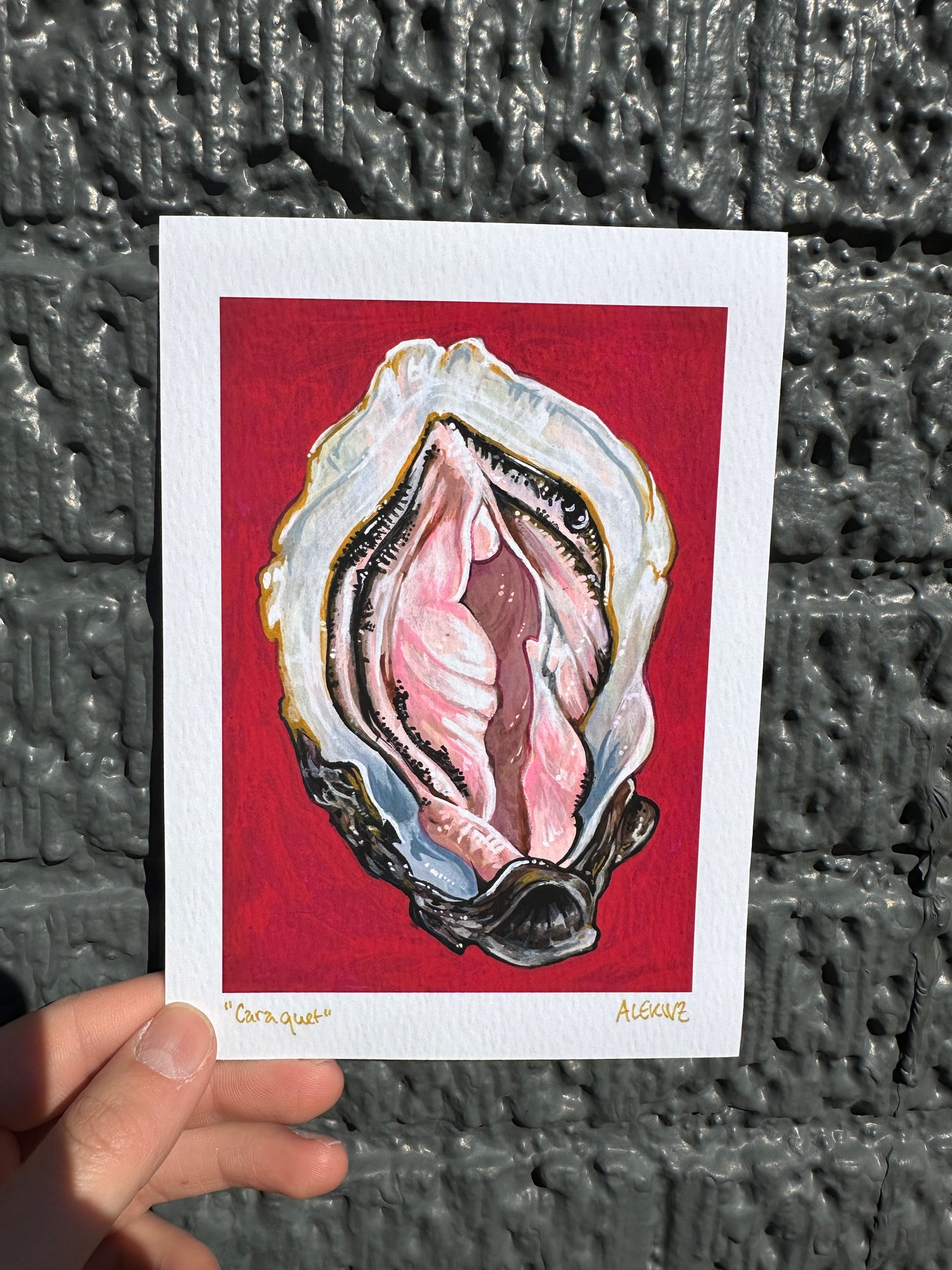 Oyster Print Set by Kingsley Van Zandt