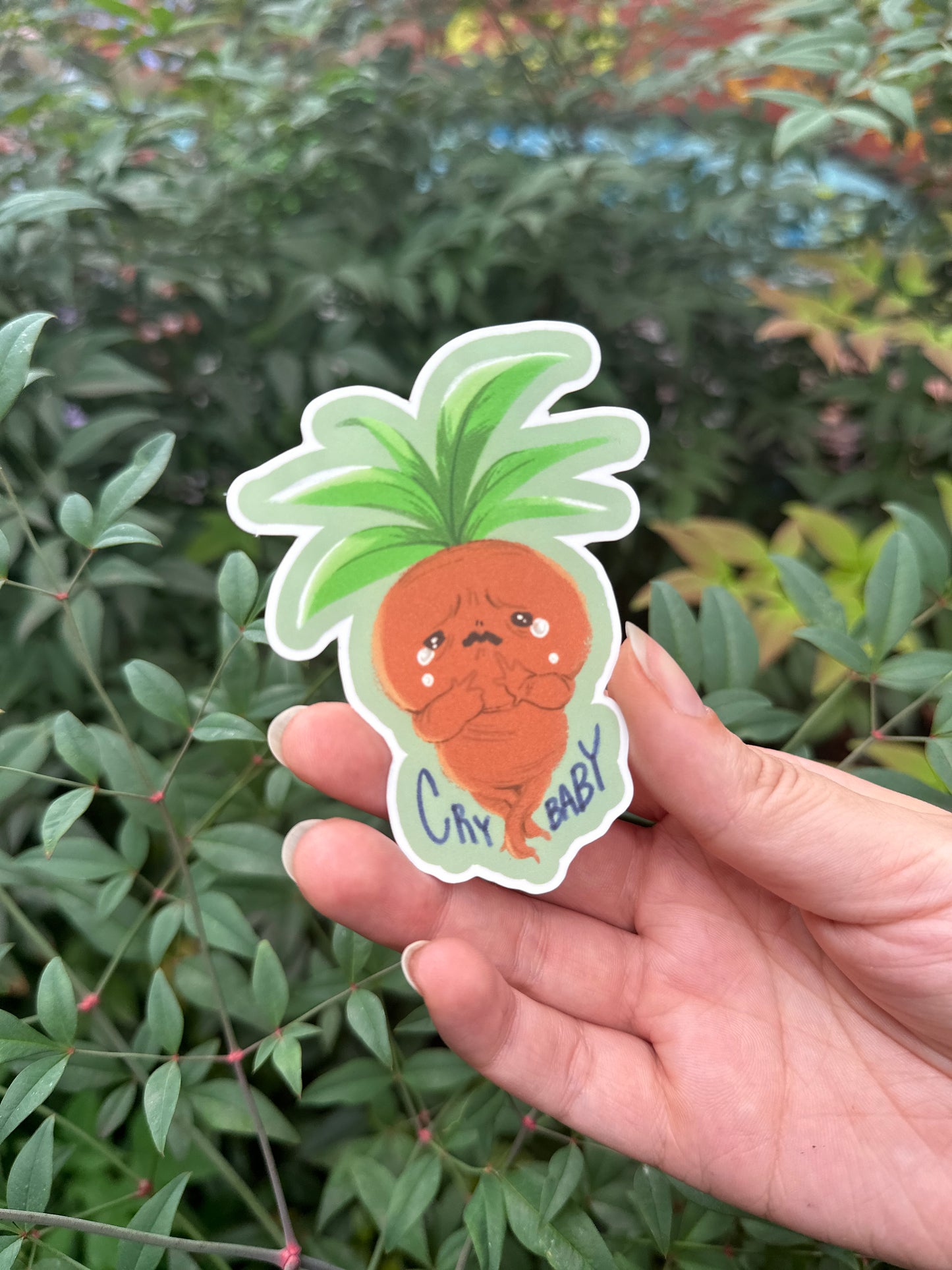 Crybaby Mandrake Sticker Set by Dylan Burke