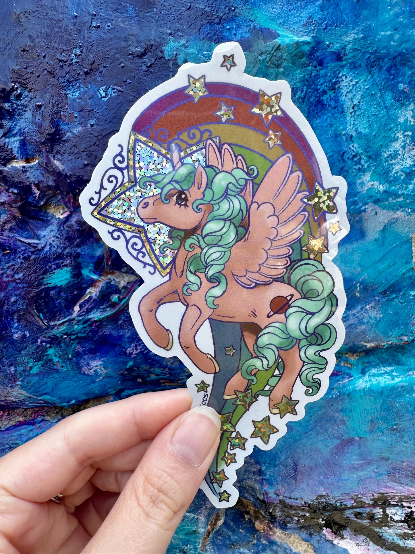 Rainbow Magic Galaxy Starshine Skydancer Delight!!! Charity Sticker by Betsy Ebsen