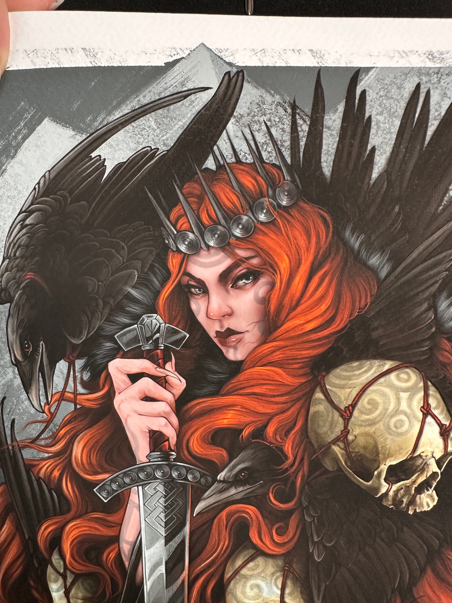 "The Morrigan" 2025 Edition Print by Teresa Sharpe