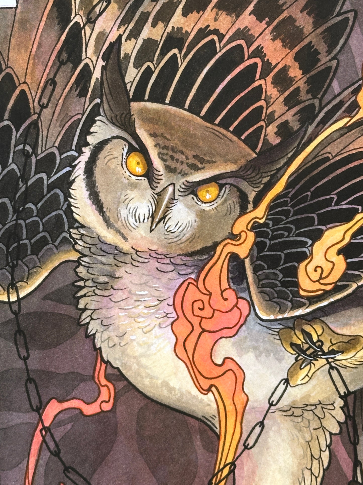 "Archimedes' Warning" Print by Betsy Ebsen