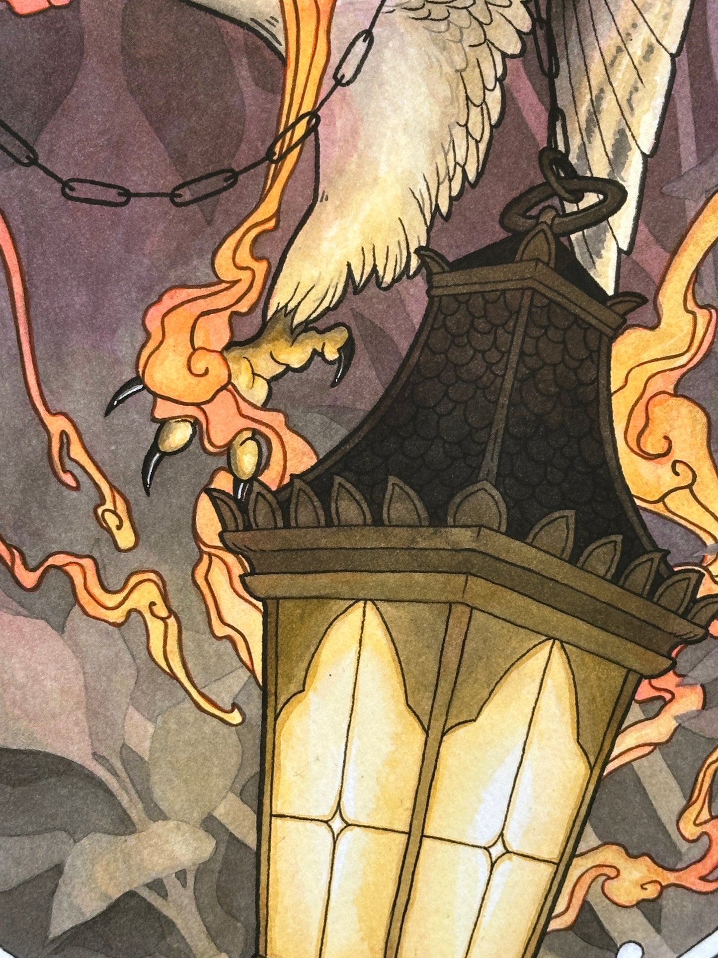 "Archimedes' Warning" Print by Betsy Ebsen