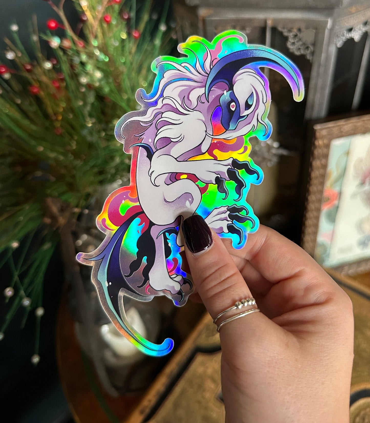"Absol: The Bringer of Disaster" Sticker by Jay Ferrier
