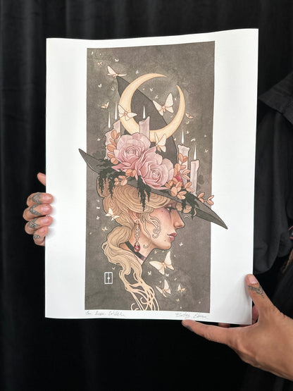 "Rose Witch" Print by Betsy Ebsen