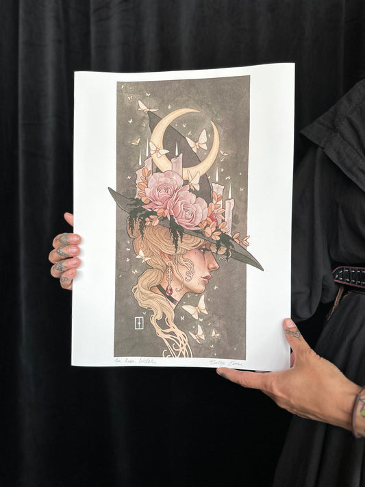 "Rose Witch" Print by Betsy Ebsen