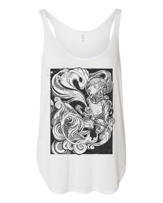 PRE-ORDER "Star Chasers" Femme Tank Top by Teresa Sharpe