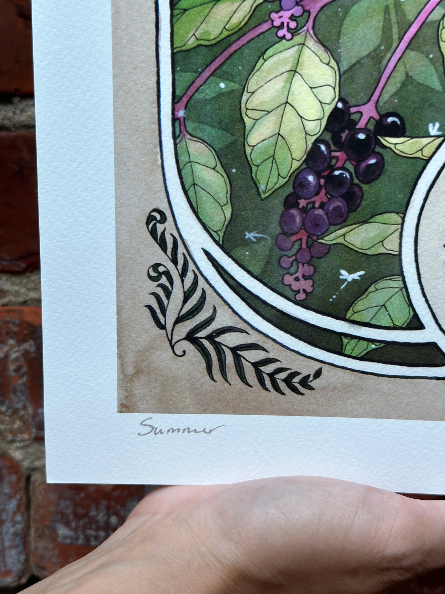 "Summer" Print by Betsy Ebsen