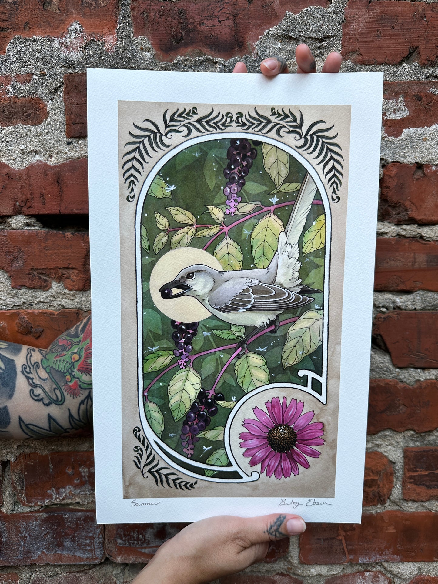 "Summer" Print by Betsy Ebsen