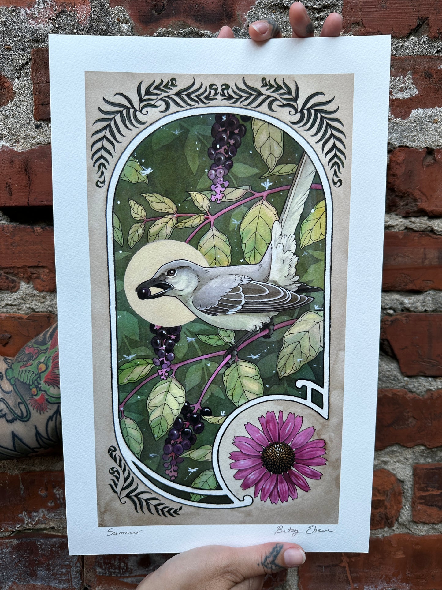 "Summer" Print by Betsy Ebsen
