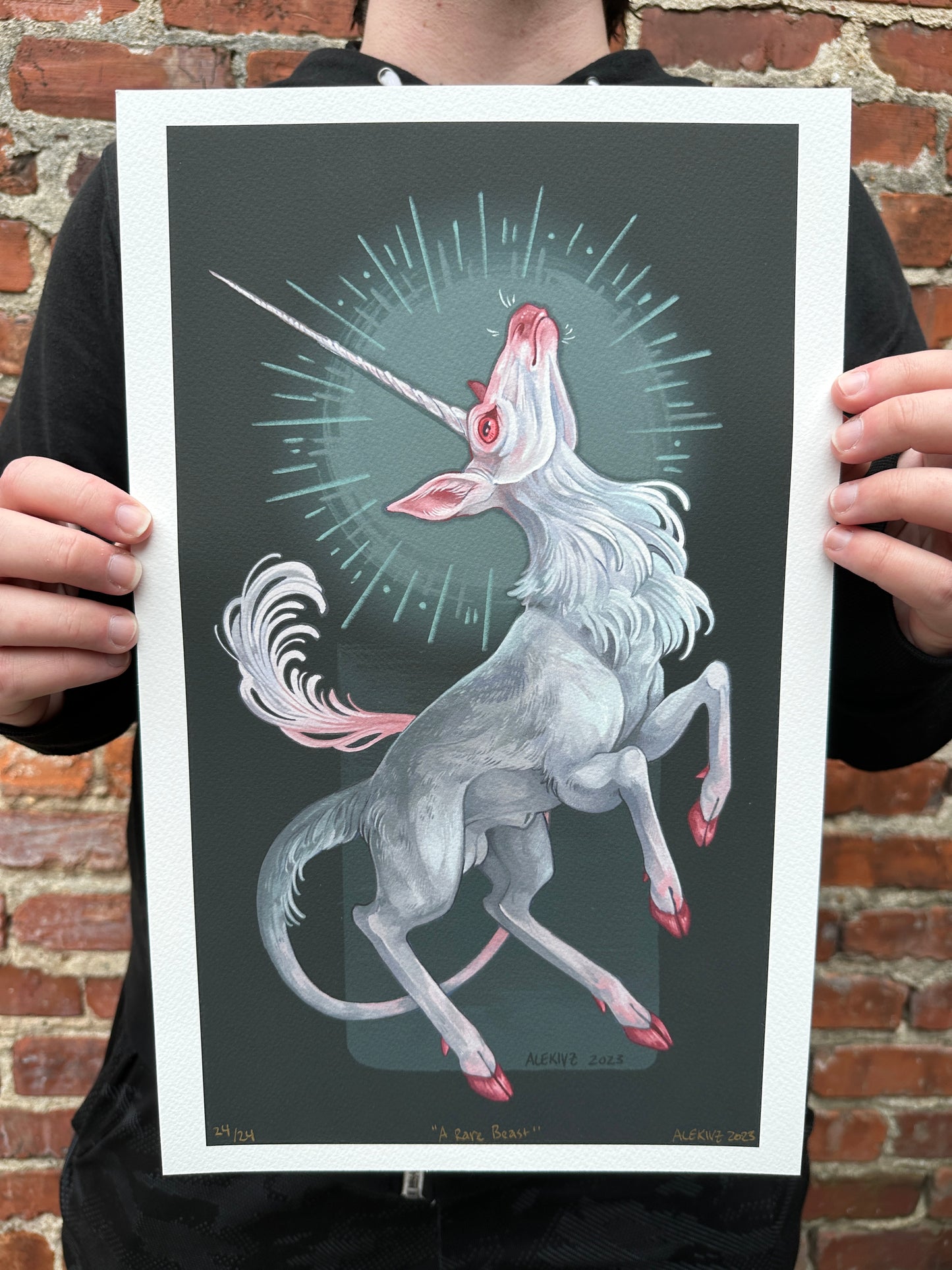 "A Rare Beast" Print by Kingsley Van Zandt