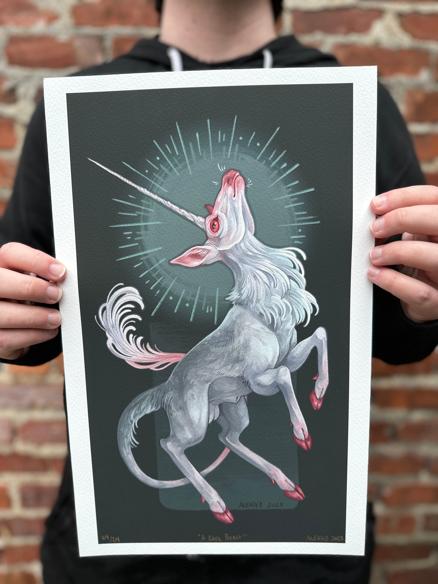 "A Rare Beast" Print by Kingsley Van Zandt