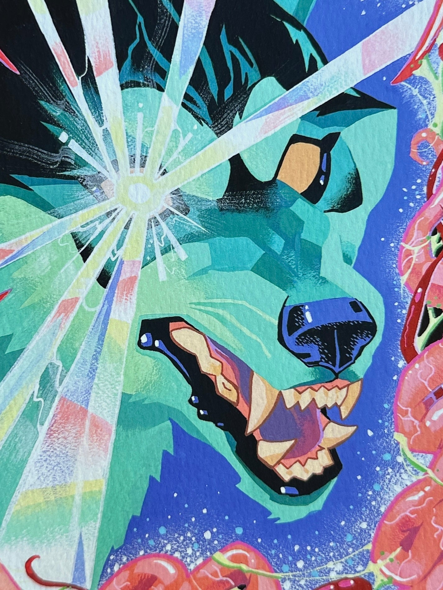 "Weird & Pissed Off" Print by Mandi Johnson
