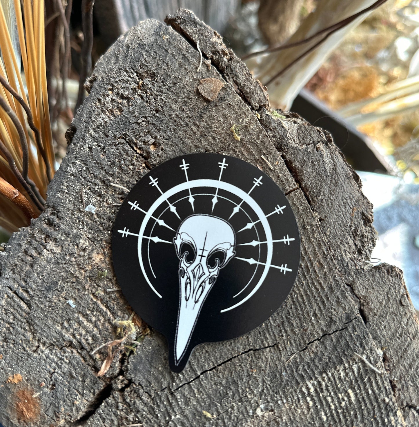 Birdskull Logo Magnet