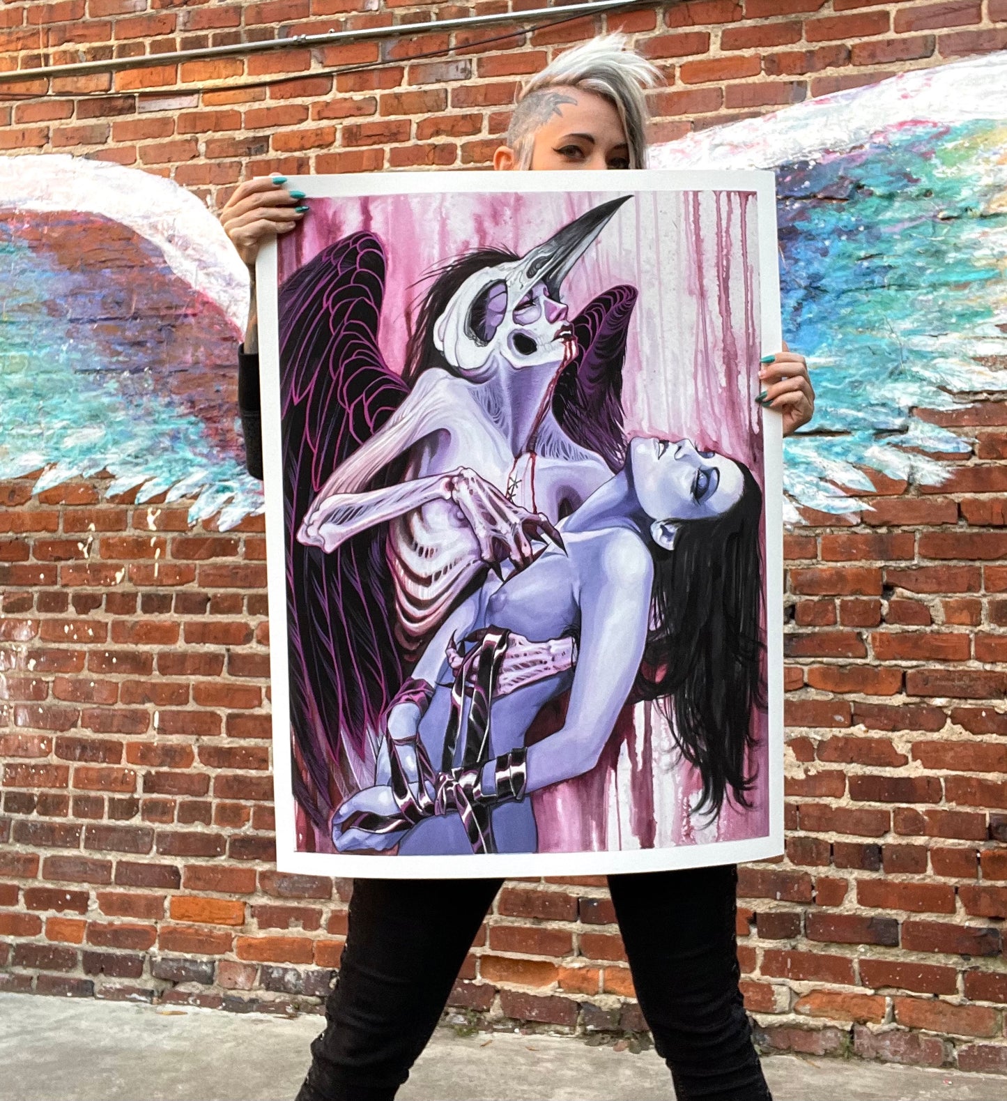 "Surrendered Seraphim" Print by Teresa Sharpe
