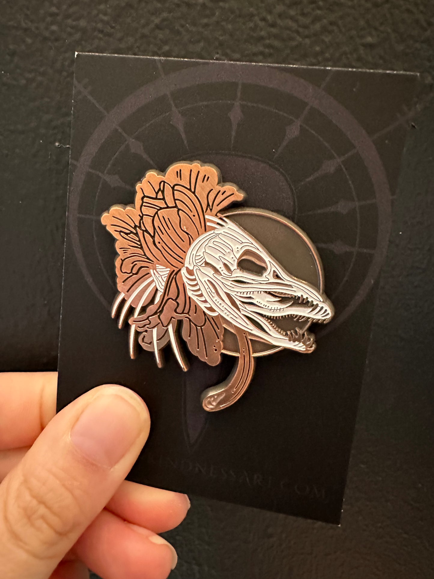 "Coho" Enamel Pin by Kingsley Van Zandt