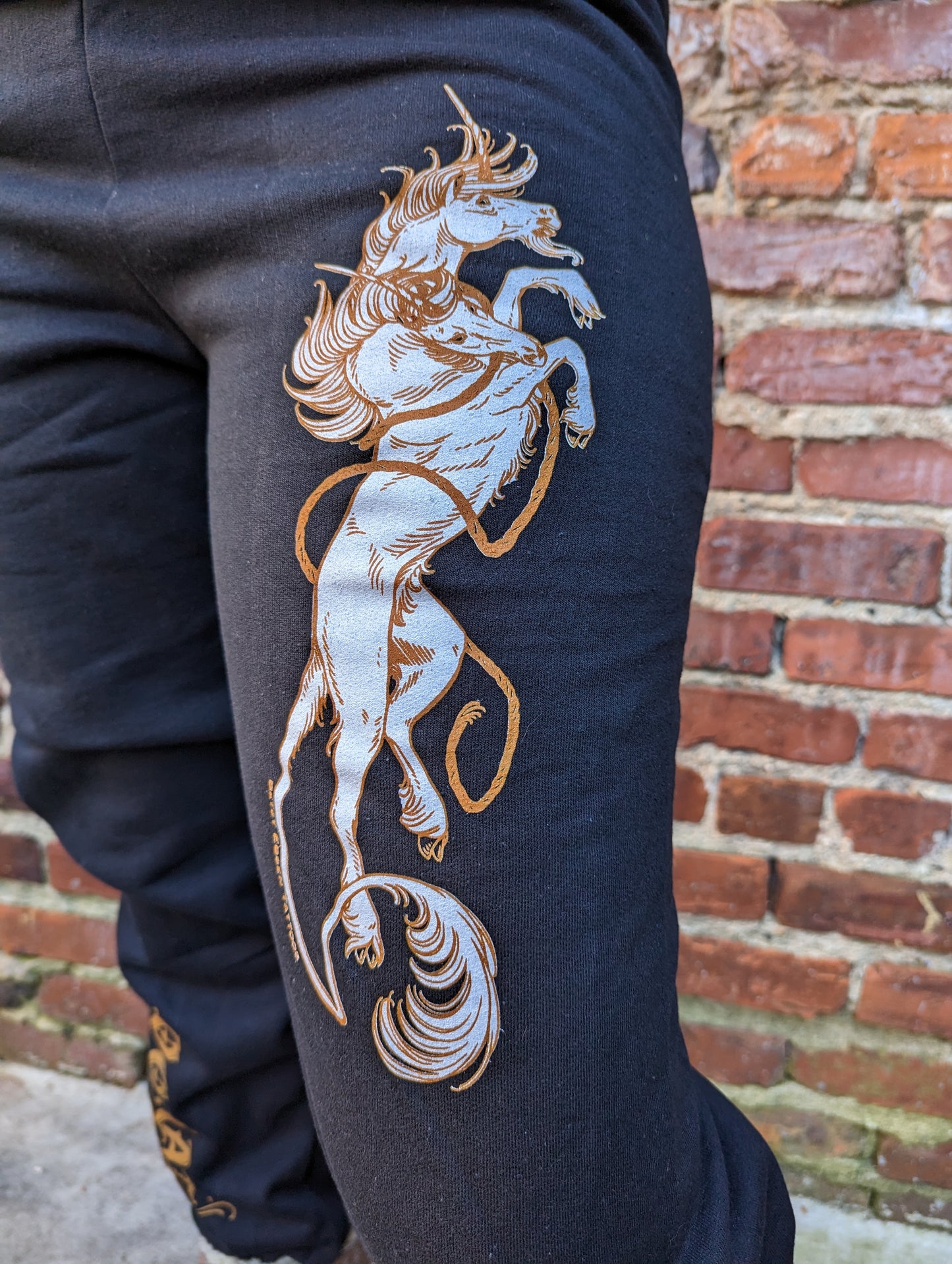 "Too Rare to Die" Sweatpants by Betsy Ebsen