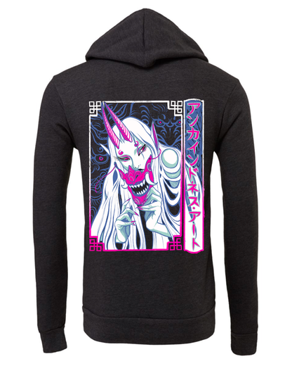 PRE-ORDER: "MASKED ONI" 2025 Special Edition Hoodie by Teresa Sharpe