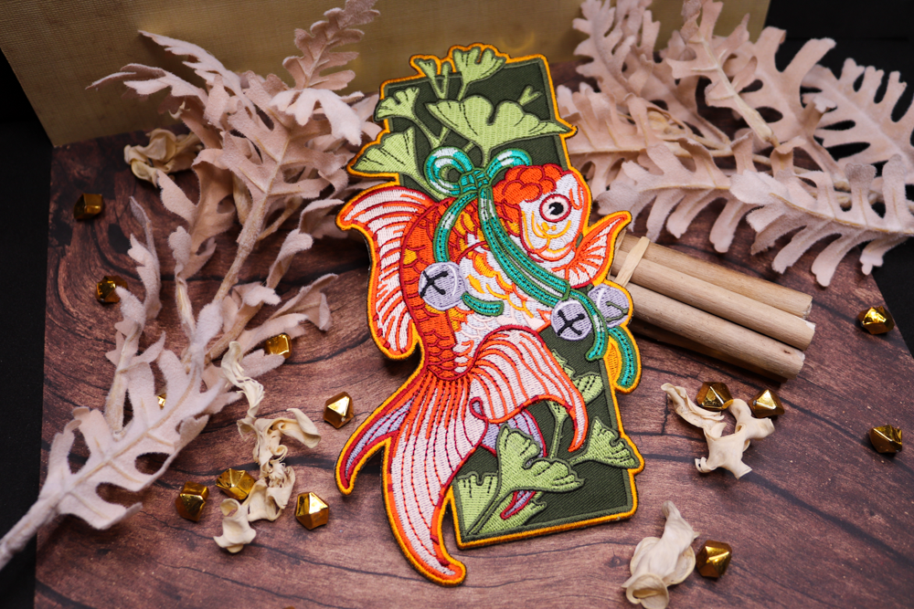 Large Goldfish Patch by Kingsley Van Zandt