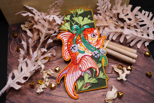 Large Goldfish Patch by Kingsley Van Zandt