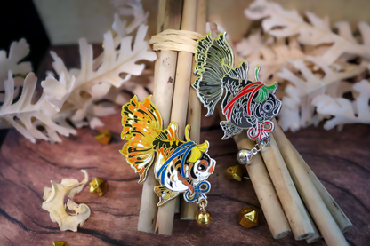Goldfish Pin by Kingsley Van Zandt