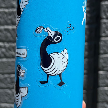 Build-A-Goose Sticker Sheet by Matt Corbin