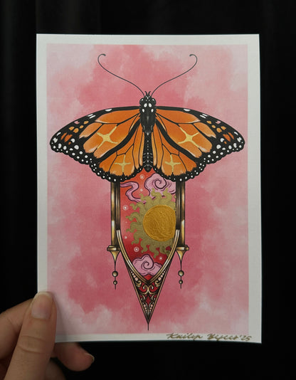 "Sunlight" Hand-Embellished Mini-Print by Kailyn Byers