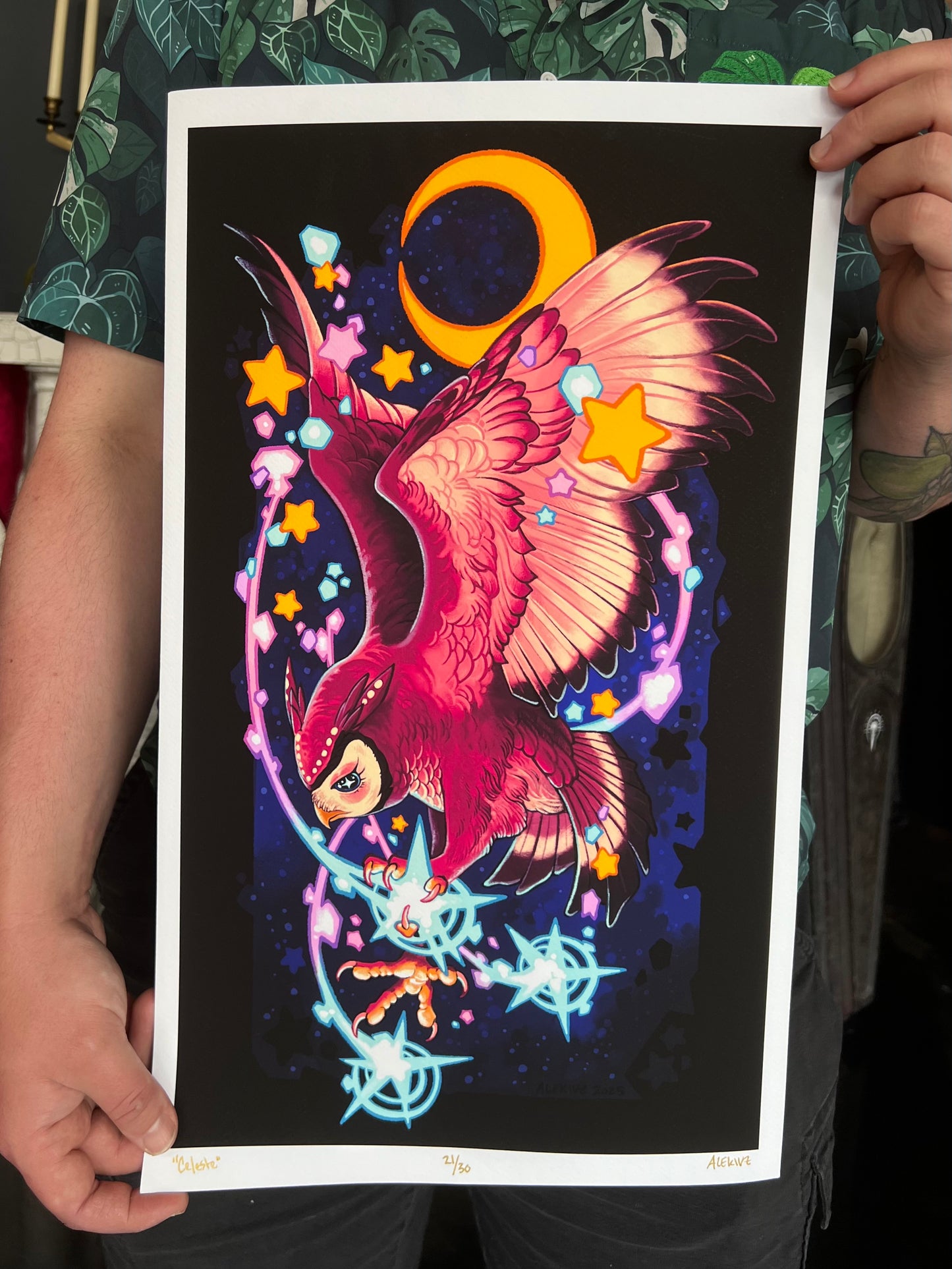 "Celeste" Print by Kingsley Van Zandt