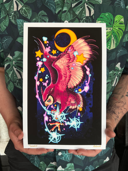 "Celeste" Print by Kingsley Van Zandt