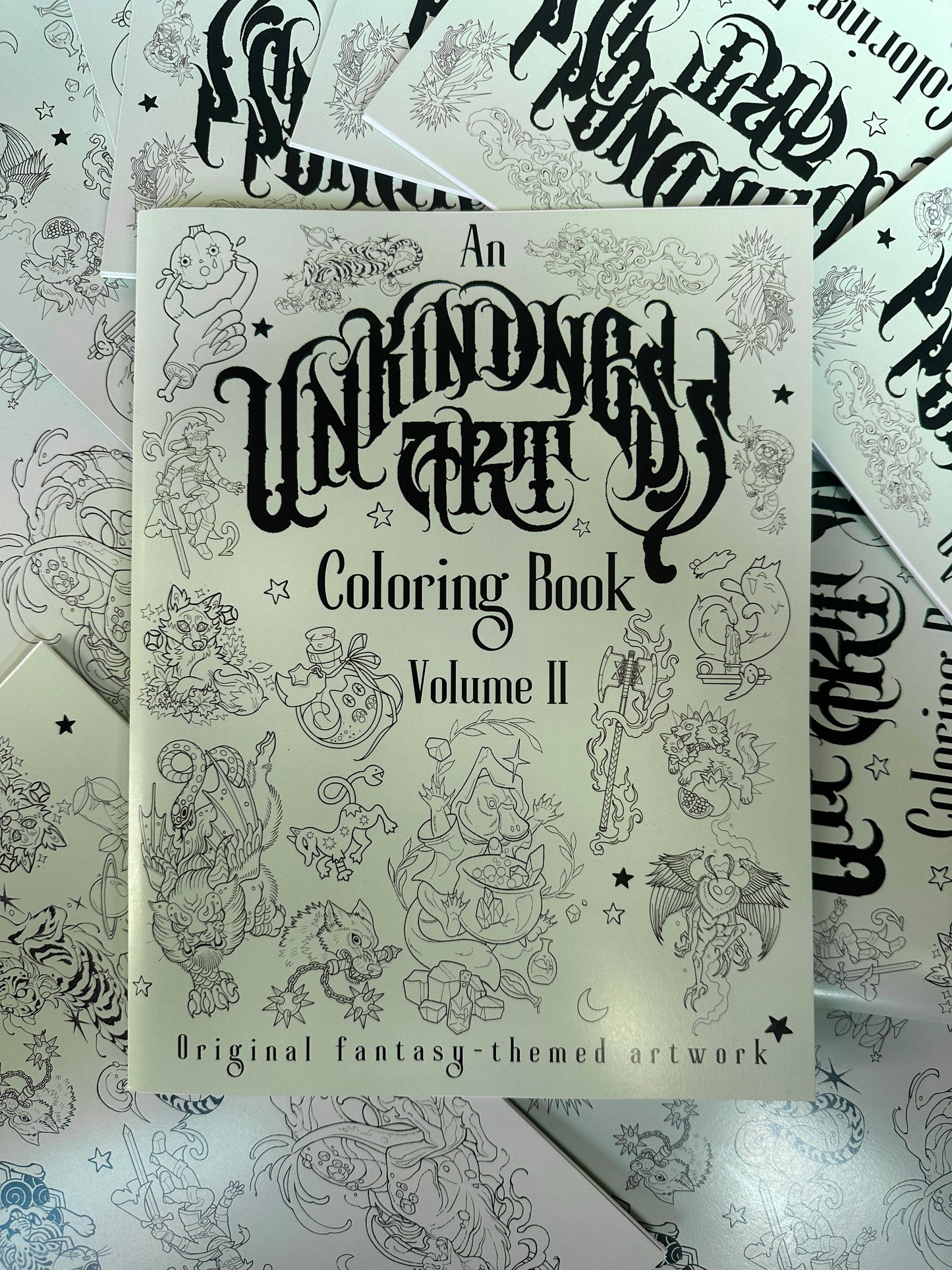 An Unkindness Art Coloring Book (Volume II)