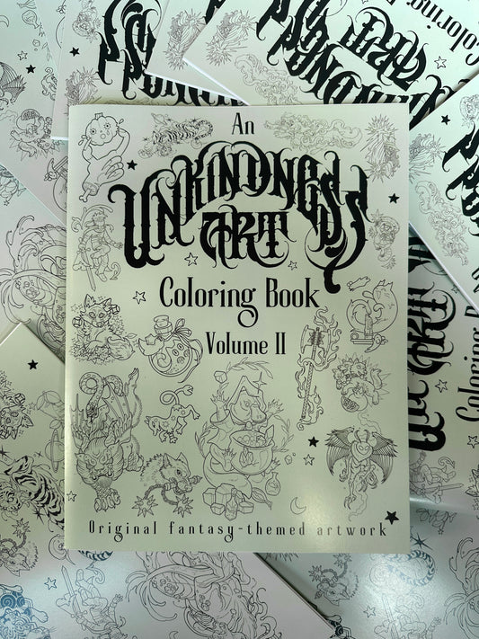 An Unkindness Art Coloring Book (Volume II)