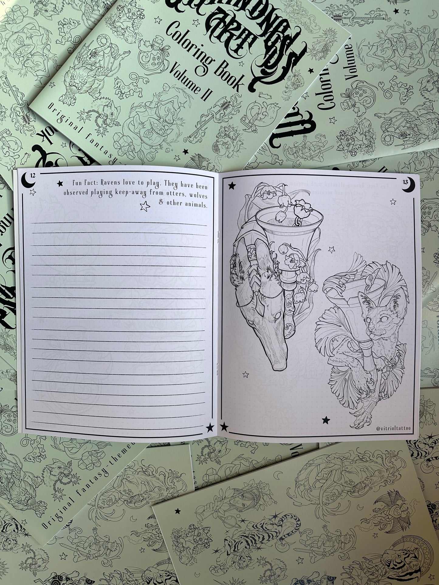An Unkindness Art Coloring Book (Volume II)