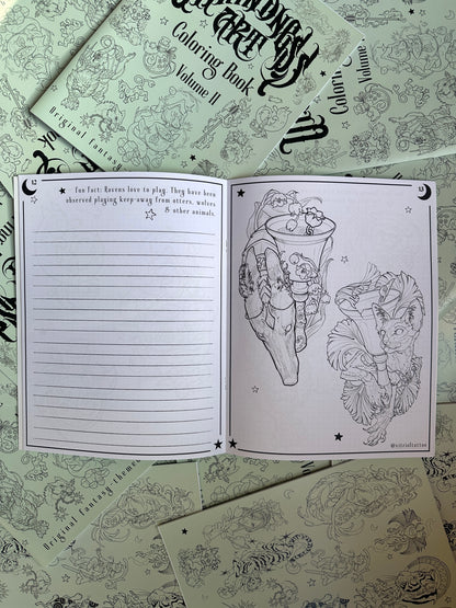 An Unkindness Art Coloring Book (Volume II)