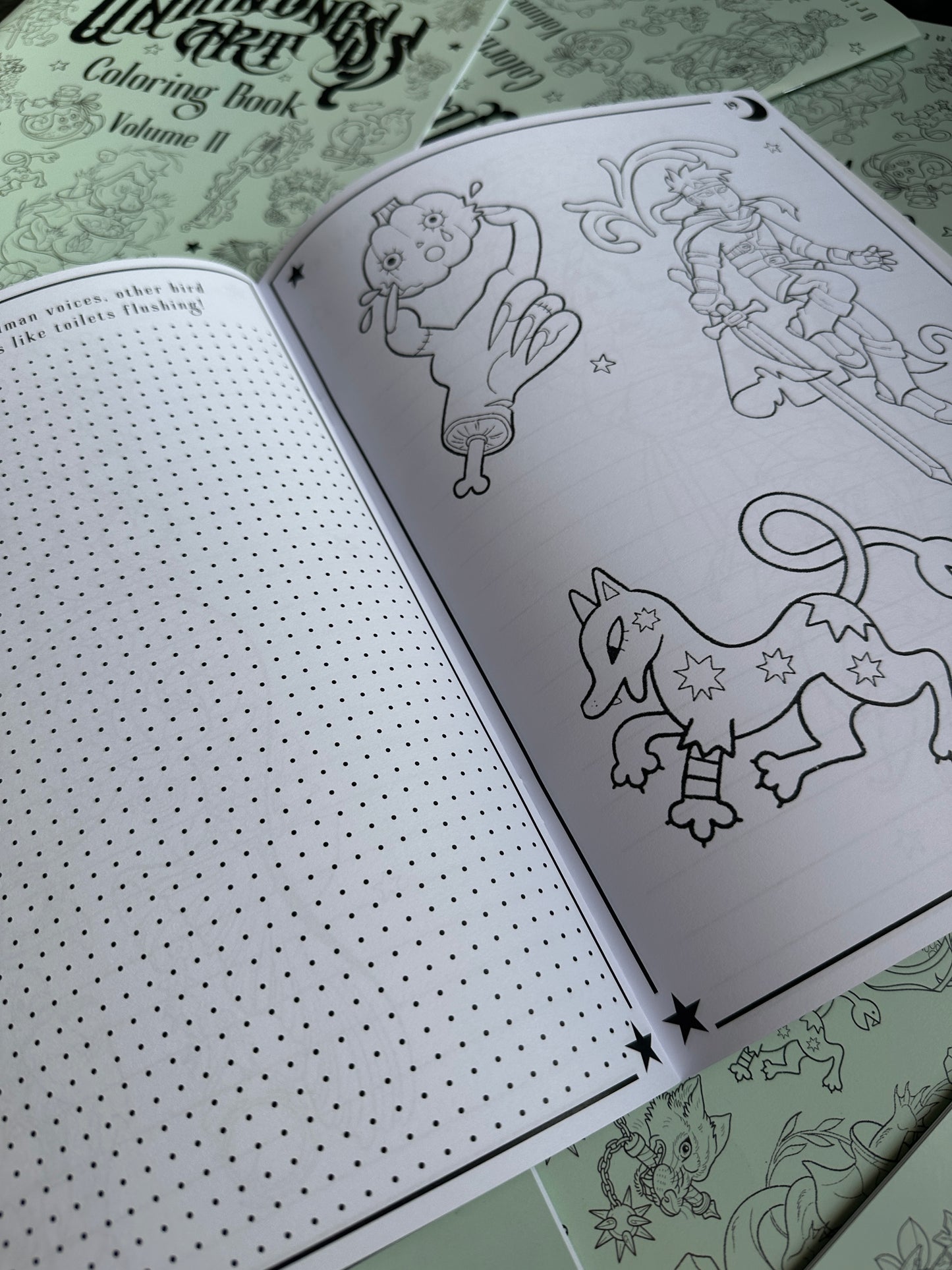 An Unkindness Art Coloring Book (Volume II)