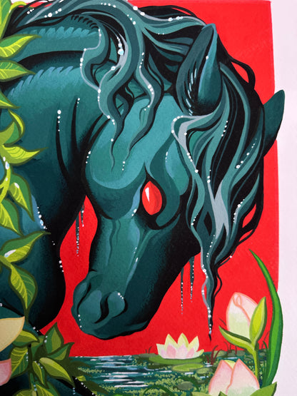 "Dark Invitation" Print by Mandi Johnson